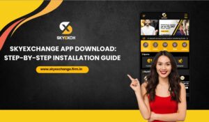 Download and install the Skyexchange app on mobile